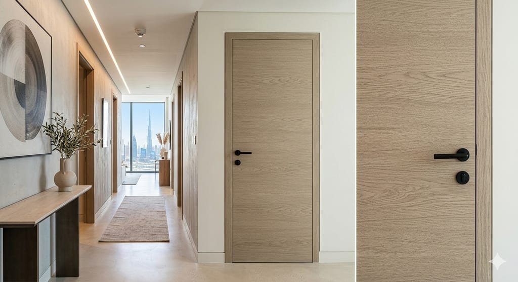 Modern WPC Interior Door